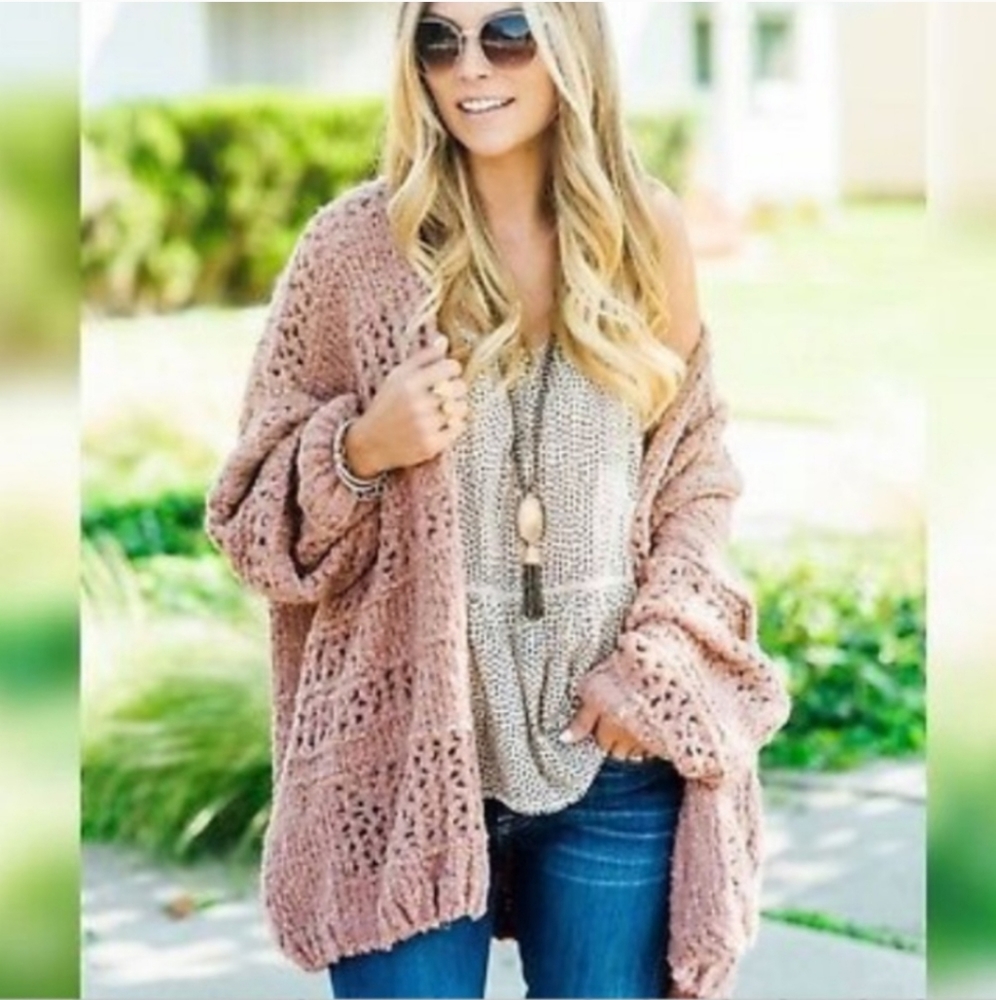 Free People * Morning Cardigan Long - Picture 13 of 15